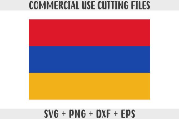 Armenia Flag SVG for Crafts and Graphics