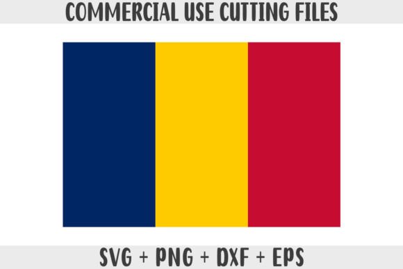 Chad Flag SVG Graphics for Local Business Branding