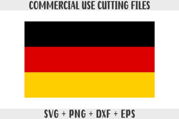 Germany Flag SVG Original Colors Graphics