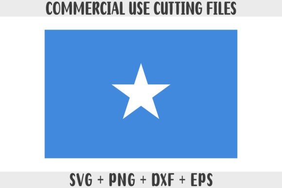 Somalia Flag SVG Graphics for Crafts
