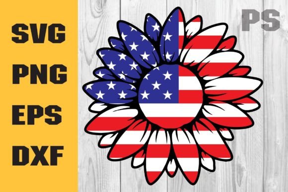 Sunflower American Flag SVG Review for Embroidery Projects