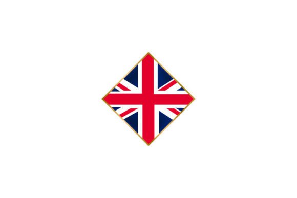 U.K. Flag Icon Vector Isolated for Crafts and Graphics