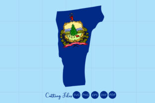 Vermont State Graphic for Crafts and Branding
